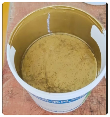 अर्ध-स्वचालित लेबल प्रिंटर के लिए SC-402 गोल्ड सिल्कस्क्रीन कपड़े स्याही घुमावदार उत्तल सिलिकॉन