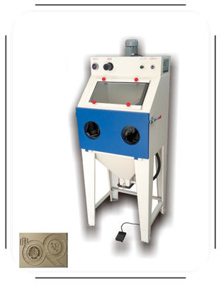 अच्छी कीमत सिलिकॉन धातु कीचेन विनिर्माण मशीन मोल्ड के लिए रेत विस्फोट मशीन ऑनलाइन